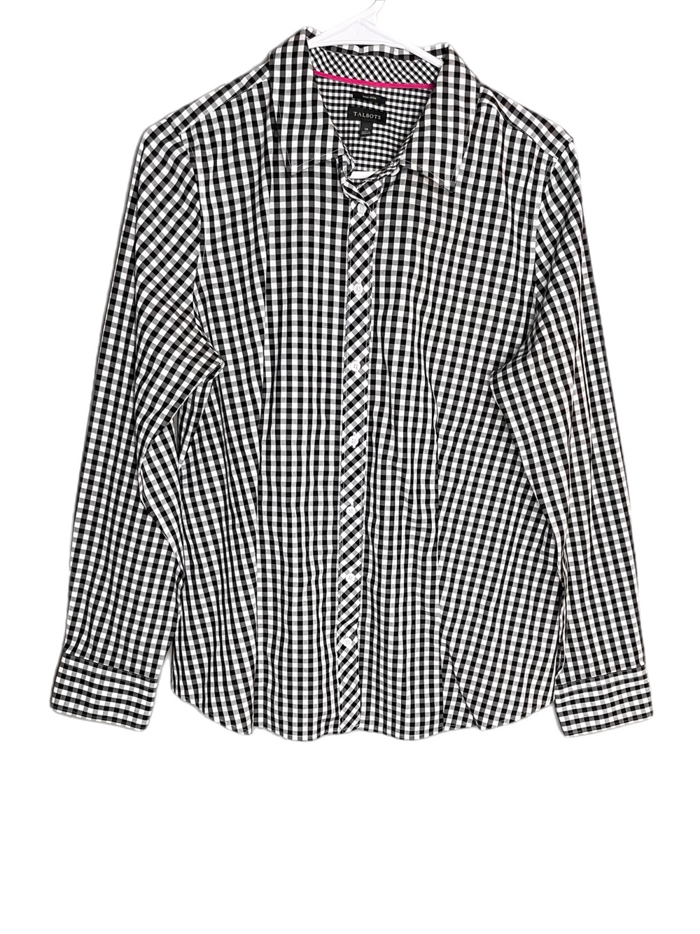 Talbots Button Up Non Iron Shirt Women’s Size 10